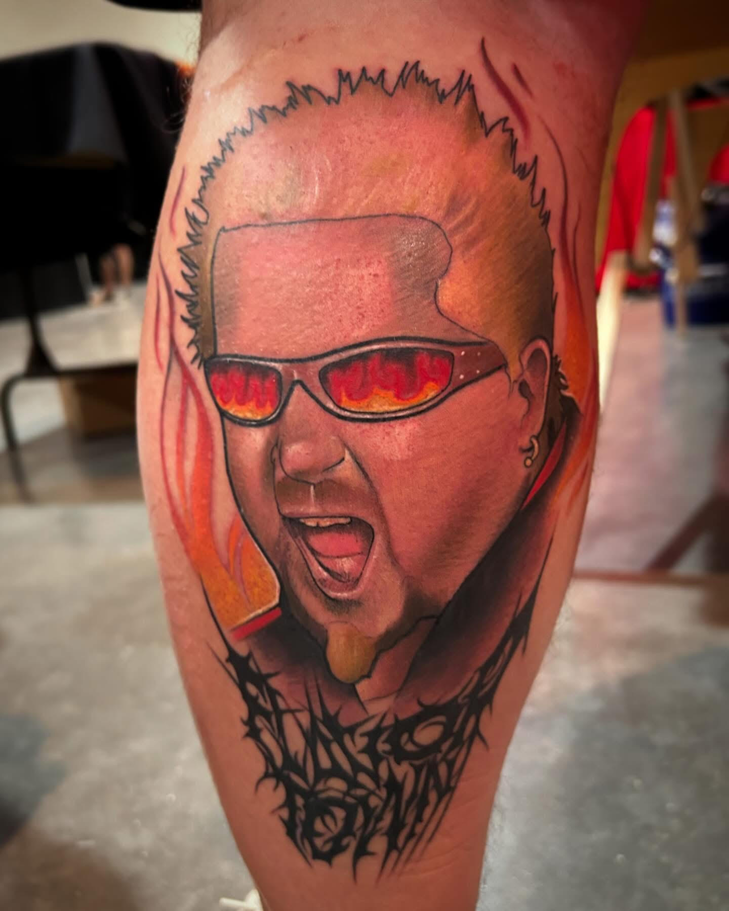 Manga tattoo by Cody Crochet - Cursed Ink Society artistry